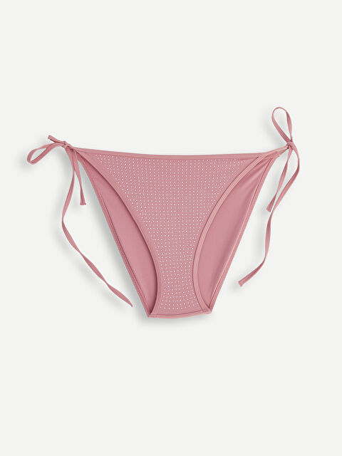 LCW DREAM Yanı Bağlamalı Taş İşlemeli Kadın Bikini Altı - S6AA00Z8-GDR