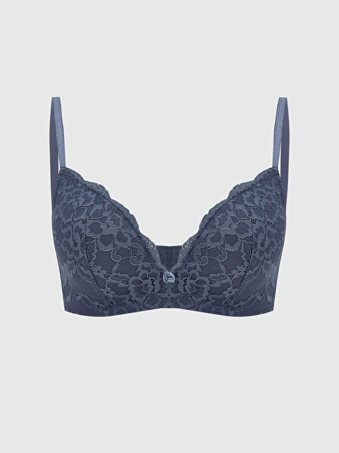 LCW DREAM Balensiz Dolgusuz Dantelli Üçgen Sütyen - S6AA65Z8-ZTF