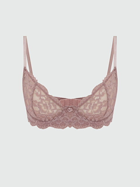 LCW DREAM Balenli Dolgusuz Dantelli Tişört Sütyen - S6AA66Z8-ZB5