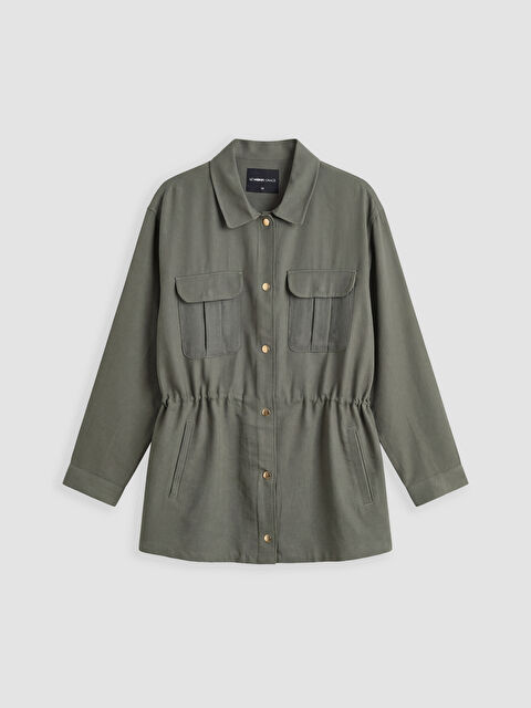 LCW Grace Büzgülü Kadın Gömlek Tunik - S6AA94Z8-J2K