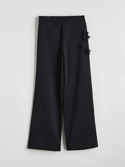 LCW Kids Girl BLACK Trousers - S6AB32Z4-CVL