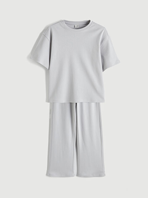 LCW Kids Κορίτσι ΓΚΡΙ Σετ - S6AC25Z4-FLG