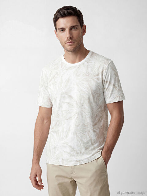 LCWAIKIKI Classic Man WHITE T-Shirt