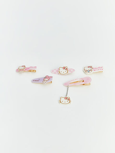 LCW ACCESSORIES Hello Kitty Baskılı Kız Çocuk Toka 5'li - S6AC54Z4-M0T