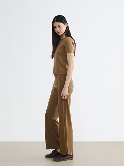 LCW Vision Beli Lastikli Soft Touch Kadın Pantolon - S6AC89Z8-H6J