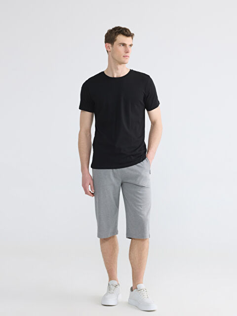 LCWAIKIKI Classic Beli Lastikli Erkek Şort