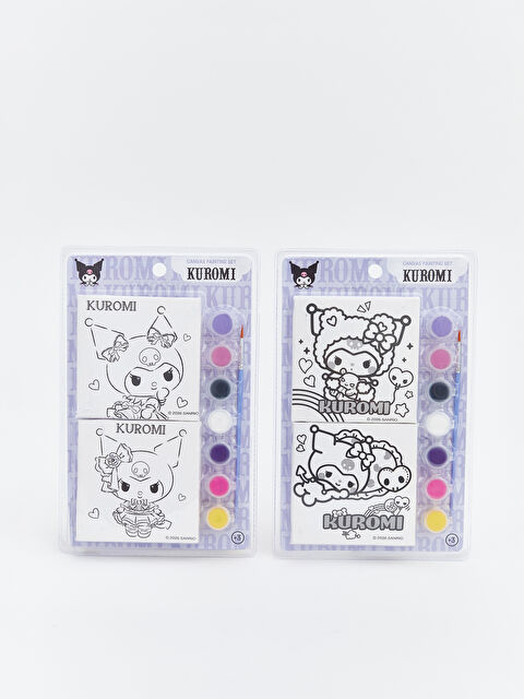 LCW ACCESSORIES Kuromi Lisanslı Kız Çocuk Boyama Seti - S6AD95Z4-QBC