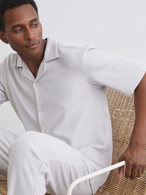 LCW Vision Regular Fit Resort Yaka Erkek Gömlek - S6AE36Z8-Z6J