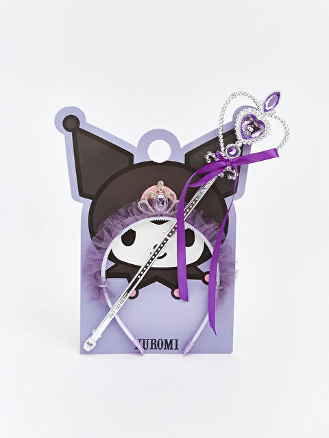 LCW ACCESSORIES Kuromi štampani dečiji štapić i kruna