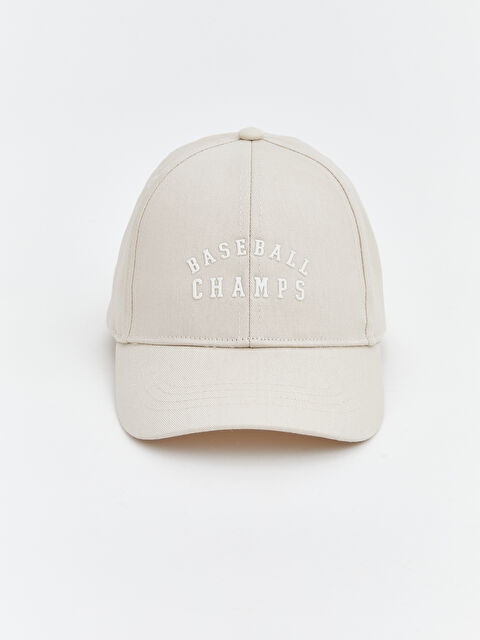 LCW ACCESSORIES Yazı Nakışlı Erkek Çocuk Kep Şapka - S6AF49Z4-G5M