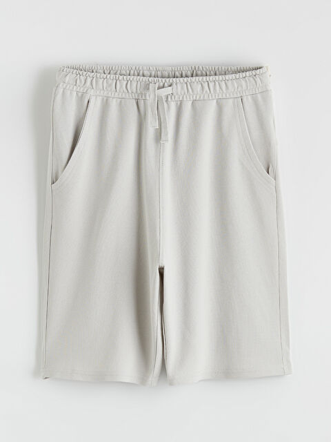 LCW Kids Beli Lastikli Erkek Çocuk Şort - S6AG19Z4-G5K