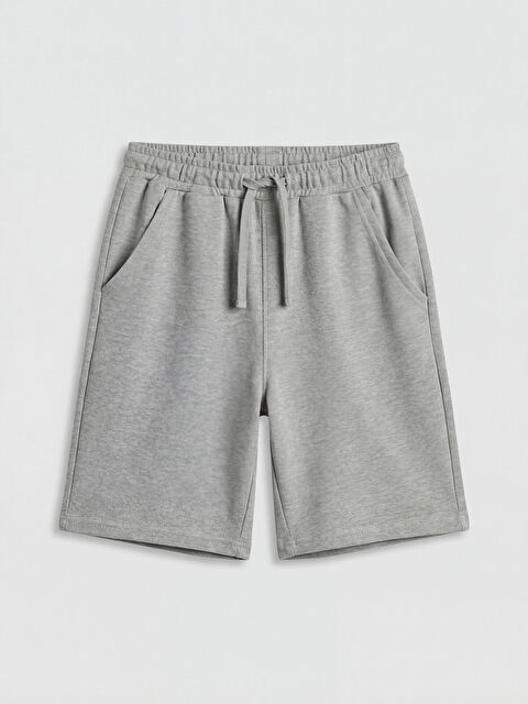 LCW Kids Elastic Waist Boys' Pique Shorts