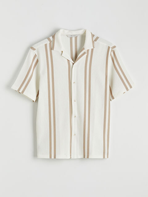 LCW Vision Regular Fit Çizgili Erkek Gömlek - S6AG47Z8-SZ5