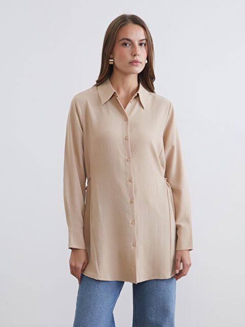 LCWAIKIKI Classic Laced Women's Shirt Tunic - S6AH15Z8-FPK