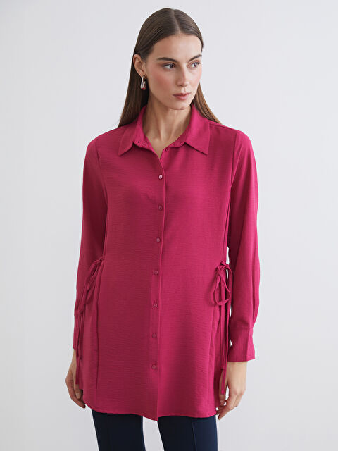 LCWAIKIKI Classic تونیکی کراس ئه‌رخه‌وانی / وه‌نه‌وشه‌یی ژن - S6AH15Z8-HPY