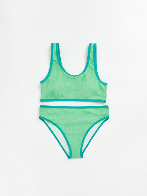 LCW Kids UYaka Fitilli Kız Çocuk Bikini - S6AH57Z4-EWK