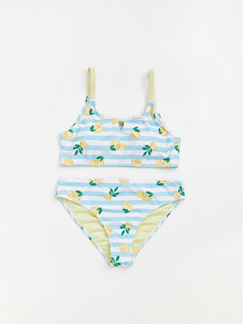 LCW Kids Baskılı Kız Çocuk Bikini