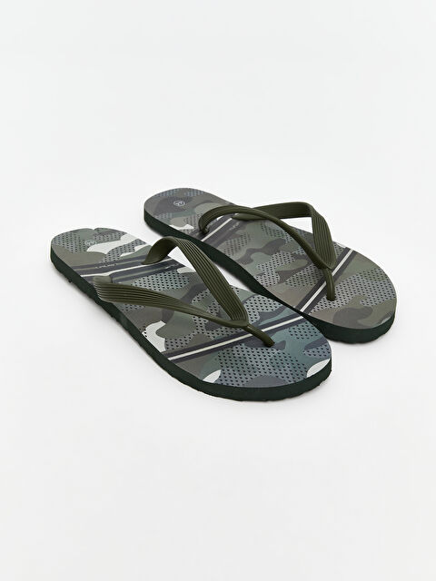 LC WAIKIKI Baskılı Erkek Parmak Arası Terlik - S6AI13Z8-10O