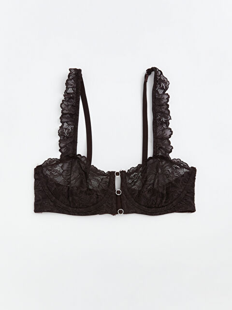 LCW DREAM Balenli Dolgusuz Dantelli Fantezi Straplez Sütyen - S6AI85Z8-JR3