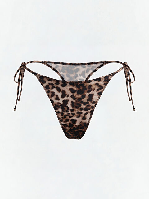 LCW DREAM Leopar Desenli Fantezi Tanga Külot - S6AI96Z8-LQY
