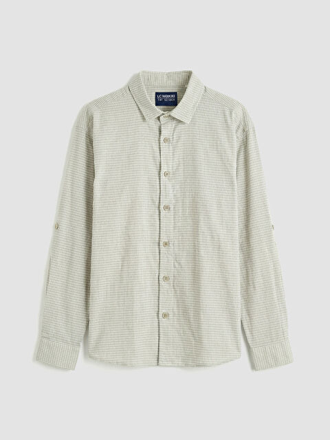 LCW Kids Ekose Erkek Çocuk Gömlek - S6AJ88Z4-LLX