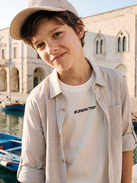 LCW Kids Ekose Erkek Çocuk Gömlek