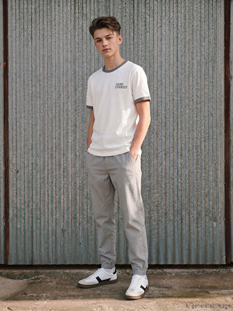 LCW Kids Loose Fit Erkek Çocuk Jogger Pantolon