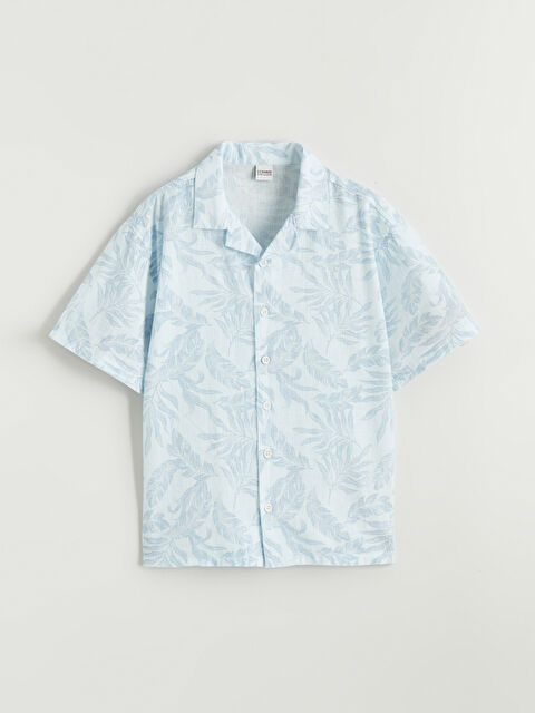 LCW Kids Desenli Erkek Çocuk Gömlek - S6AK20Z4-LQQ