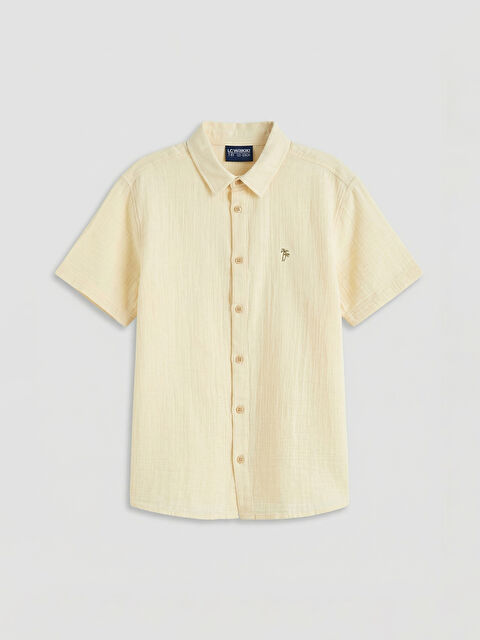 LCW Kids Boy BEIGE Shirt - S6AK24Z4-FRG