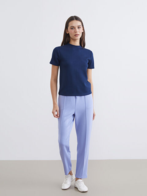 LCW Vision Soft Touch Women's Sweatpants with Elastic Waistband - S6AK42Z8-GBQ