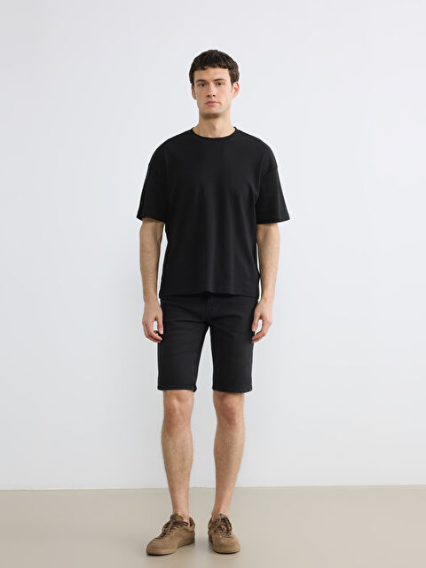 LCW Jeans Slim Fit Men's Denim Shorts - S6AK68Z8-326