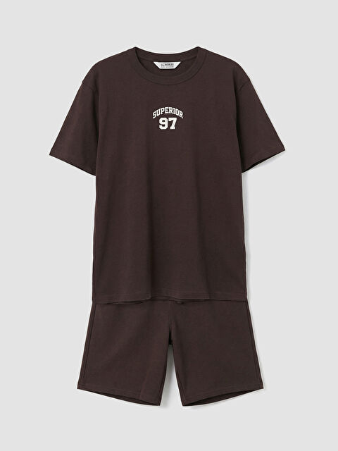 LCW Kids Комплект шорт для мальчиков с принтом