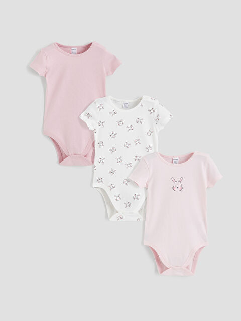 LCW baby SVETLO BEŽ Bodi  Beba devojčica - S6AL12Z1-LRB