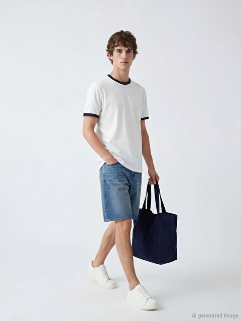 LCW Jeans Мъжки дънкови къси панталони с редовна кройка