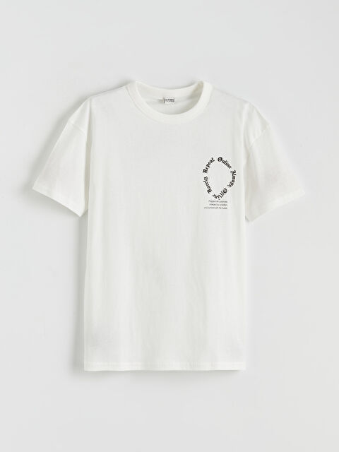 LCW Kids Dječak EKRU Majica kratkih rukava - S6AN10Z4-R9J