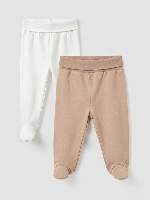 LCW baby Erkek Bebek Patikli Pantolon 2'li - S6AN71Z1-FDU