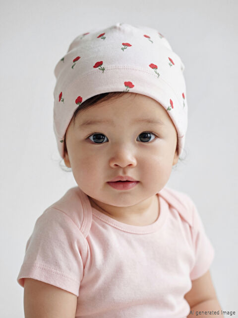 LCW baby Pamuklu Kız Bebek Bere - S6AN92Z1-LT4