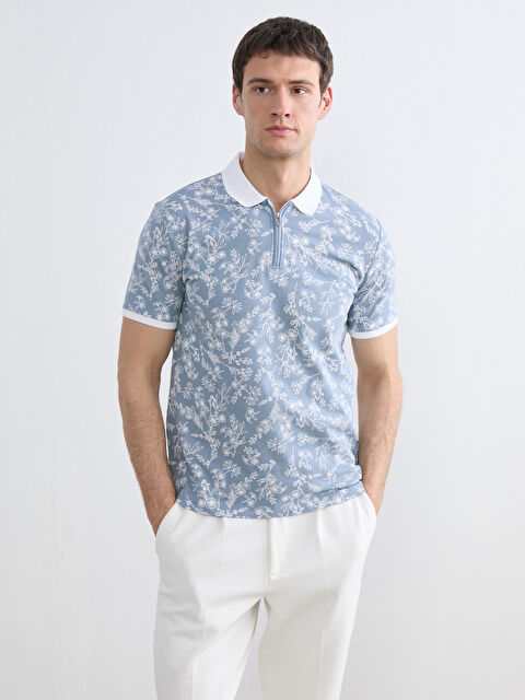 LCW Vision Man BLUE T-Shirt - S6AO53Z8-J0M