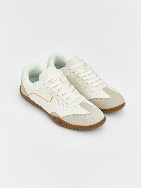 LCW STEPS Faux Leather Women's Sneakers