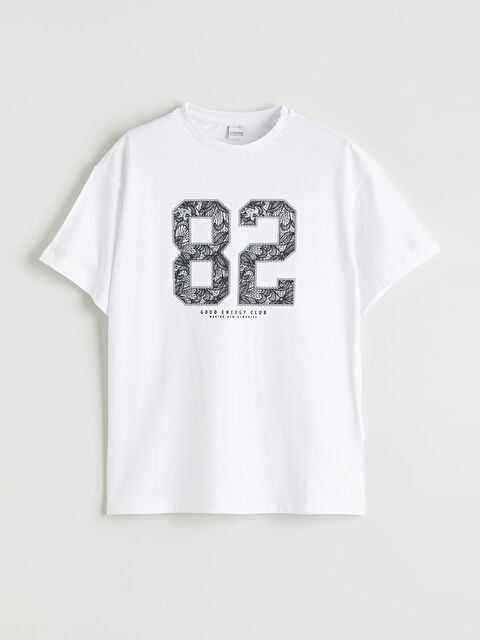 LCW Kids Baskılı Kız Çocuk Tişört - S6AP20Z4-FFB