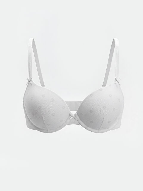 LCW DREAM Balenli Dolgulu Çiçekli Fantezi Tişört Sütyen - S6AP29Z8-FFB