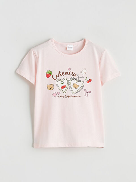 LC WAIKIKI Aslan Kral Baskılı Kız Çocuk Pijama Takımı - S6AP58Z1-FUG