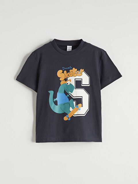 LCW ECO Boy NAVY T-Shirt - S6AP82Z1-CRP