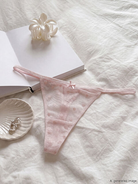 LCW DREAM Desenli Fantezi Tanga Külot 2'li