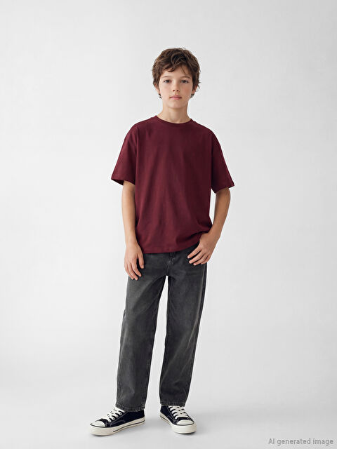 LCW Kids Loose Fit Erkek Çocuk Jean Pantolon - S6AQ75Z4-M0U