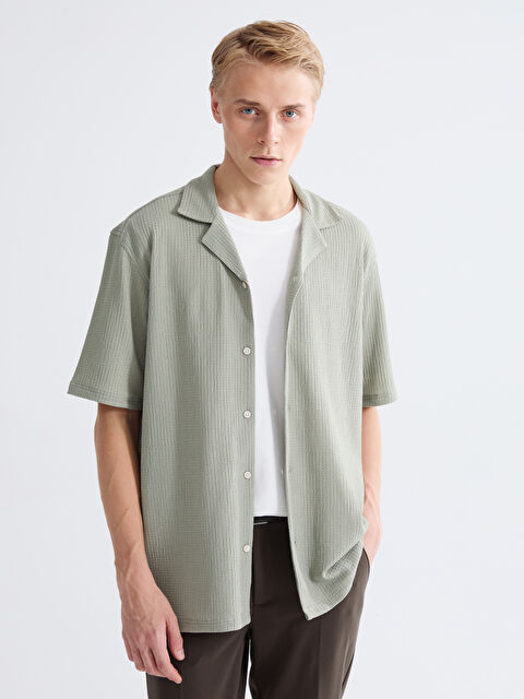 LCW Vision Regular Fit Erkek Gömlek - S6AQ89Z8-YM5