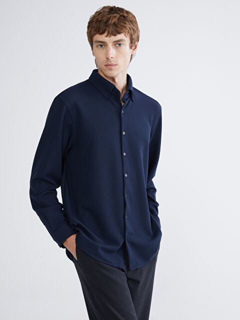 SOUTHBLUE Man NAVY Shirt - S6AR18Z8-RFH