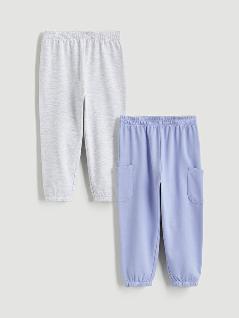 LCW baby Beli Lastikli Erkek Bebe Jogger Eşofman Altı - S6AR58Z1-GCT