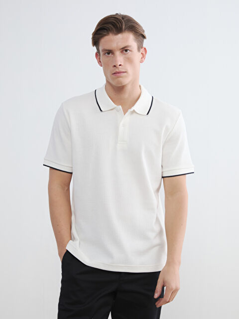 SOUTHBLUE Men's Polo Neck T-Shirt - S6AR67Z8-R9J