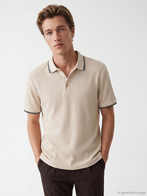 SOUTHBLUE Polo Collar Men's T-Shirt - S6AR68Z8-J0B